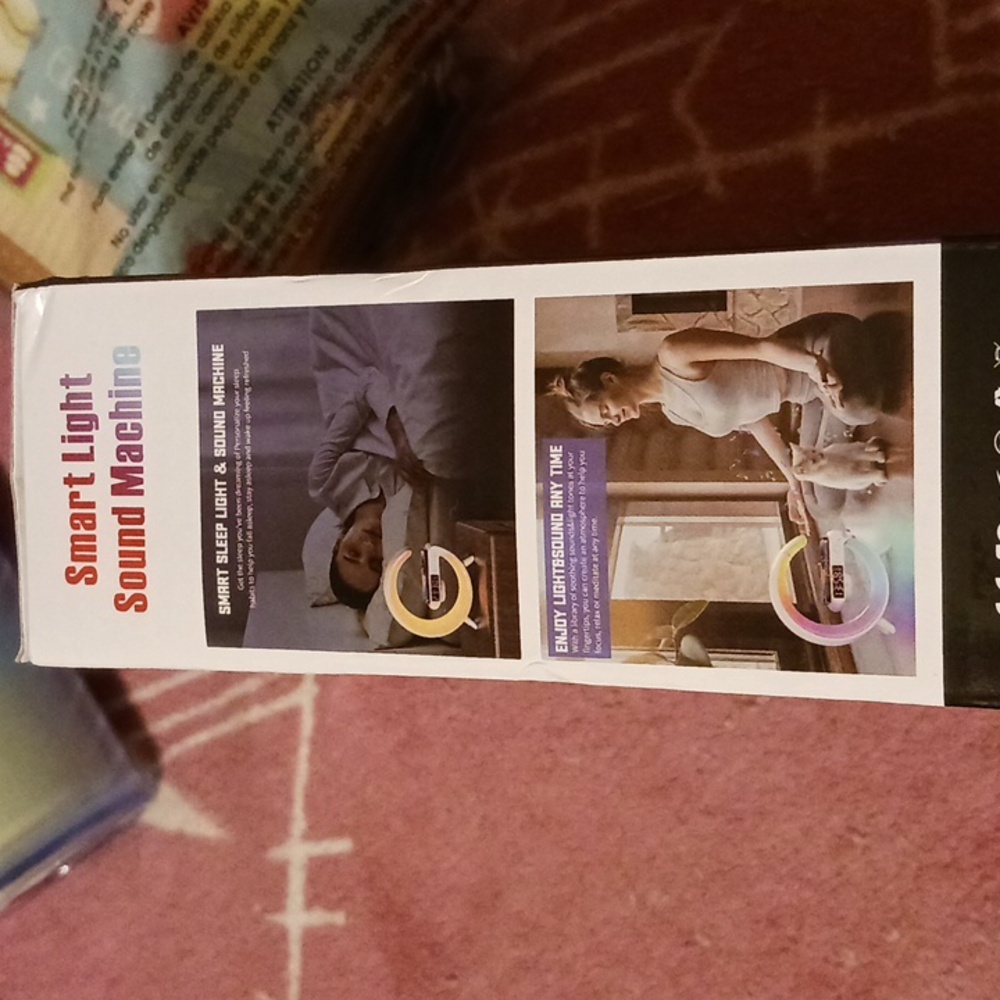 Smart Light Sound Machine with Clock - Picture 2 of 4